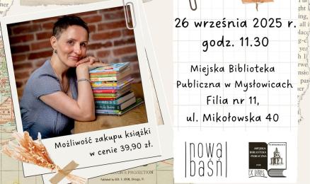 Spotkanie autorskie z Magdaleną Zarębską