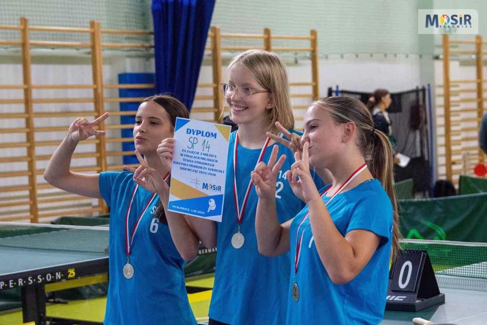 2025.10.07 - Turniej Tenisa Stołowego Dziewcząt - fotoreportaż