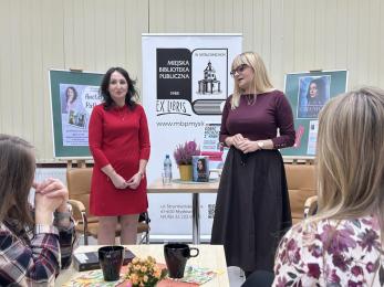 DKK w Mysłowicach omawia „Cienką granicę” Anety Palki – spotkanie z autorką