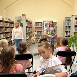 Spotkanie z pisarką Natalią Hermansą w Filii nr 11