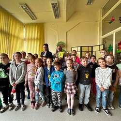 Spotkanie z pisarką Natalią Hermansą w Filii nr 11
