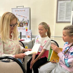 Spotkanie z pisarką Natalią Hermansą w Filii nr 11