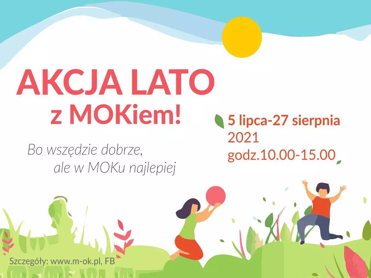 Akcja Lato 2021 z Mysłowickim Ośrodkiem Kultury / fot. MOK