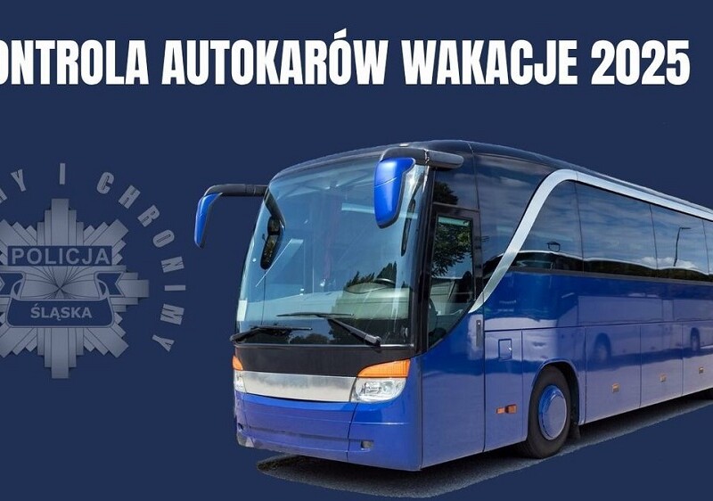 Bezpieczne wakacje: policja kontroluje autokary i kierowców