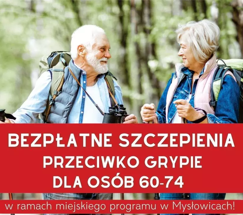 Bezpłatne szczepienia przeciwko grypie dla seniorów / fot. UM Mysłowice