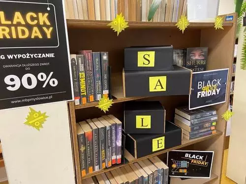 Black Friday w bibliotece – akcja czytelnicza w Mysłowicach