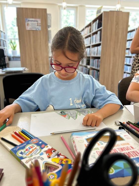 Drugi tydzień wakacji w bibliotece / fot. MBP Mysłowice