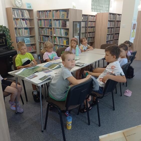 Drugi tydzień wakacji w bibliotece / fot. MBP Mysłowice