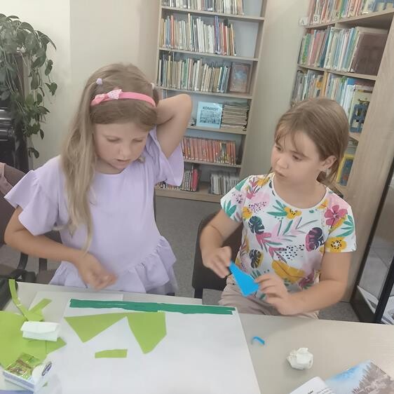 Drugi tydzień wakacji w bibliotece / fot. MBP Mysłowice
