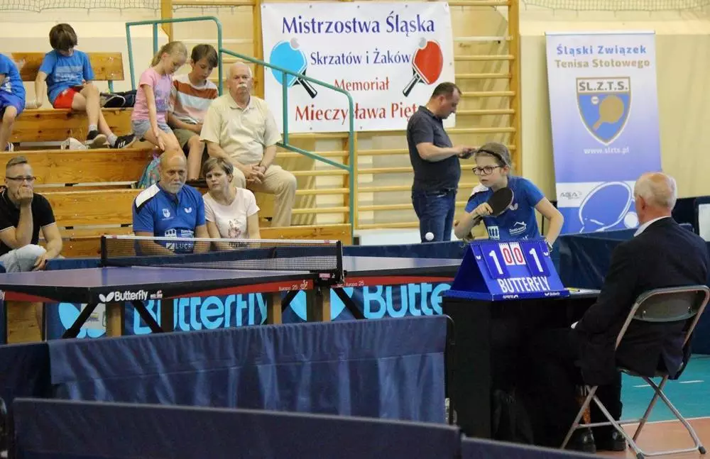 Dwa złote medale dla Mysłowic - Mistrzostwa Śląska Żaczek w tenisie stołowym / fot. org.