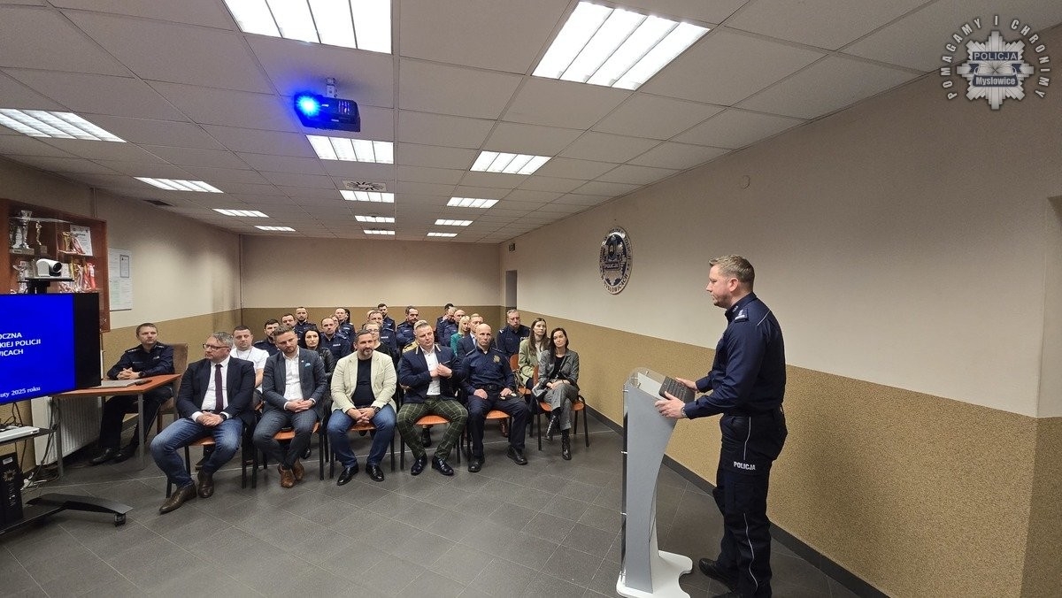 Efekty pracy i wyzwania na przyszłość Mysłowickiej policji