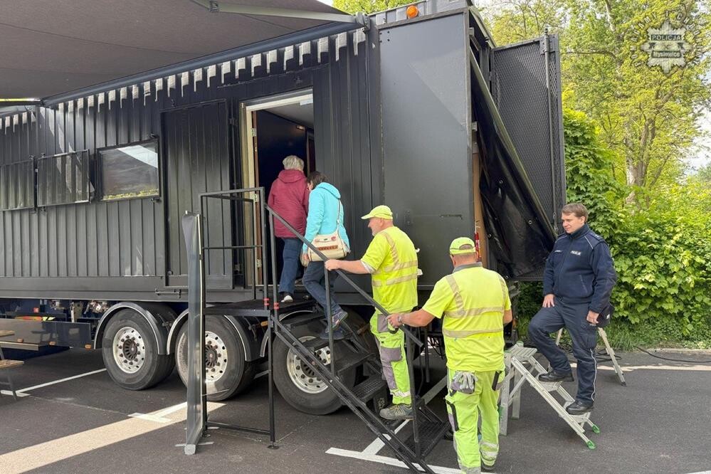 Escapetruck w Mysłowicach / fot. KMP Mysłowice