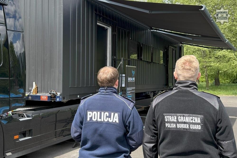 Escapetruck w Mysłowicach / fot. KMP Mysłowice