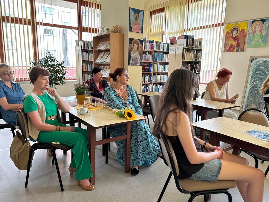 Finisaż wystawy Aleksandry Walkowicz / fot. MBP Mysłowice