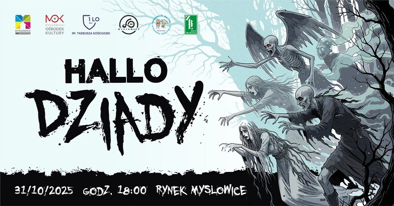 Halloween i Mickiewicz razem? „HALLO DZIADY” na Rynku w Mysłowicach