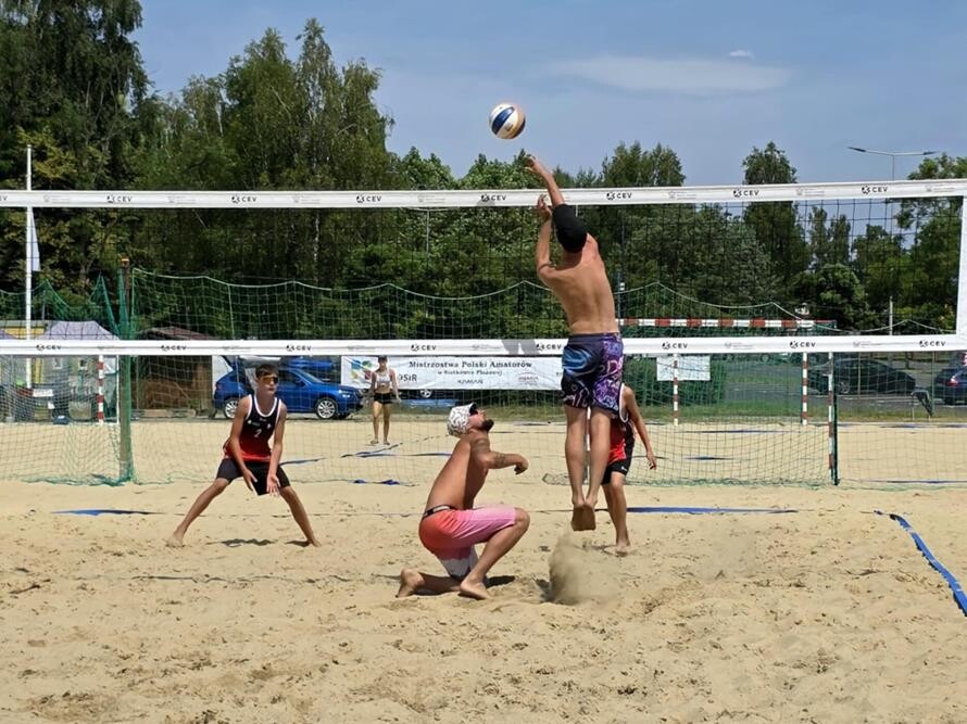 I Mistrzostwa Polski Amatorów w Siatkówce Plażowej Mysłowice 2025  / fot. MOSiR Mysłowice