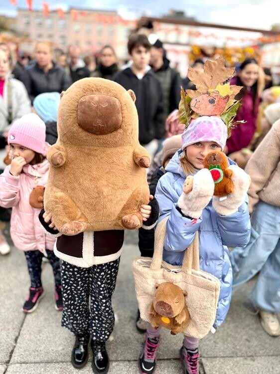 „Kapibary Jesieniary na Rynek” / fot. UM Mysłowice
