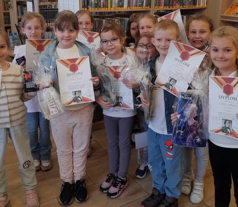 Konkurs Pięknego Czytania „W Świecie Baśni Andersena” – zwycięzcy ogłoszeni!