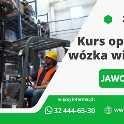 Kurs na wózki widłowe UDT Jaworzno - cena promocyj