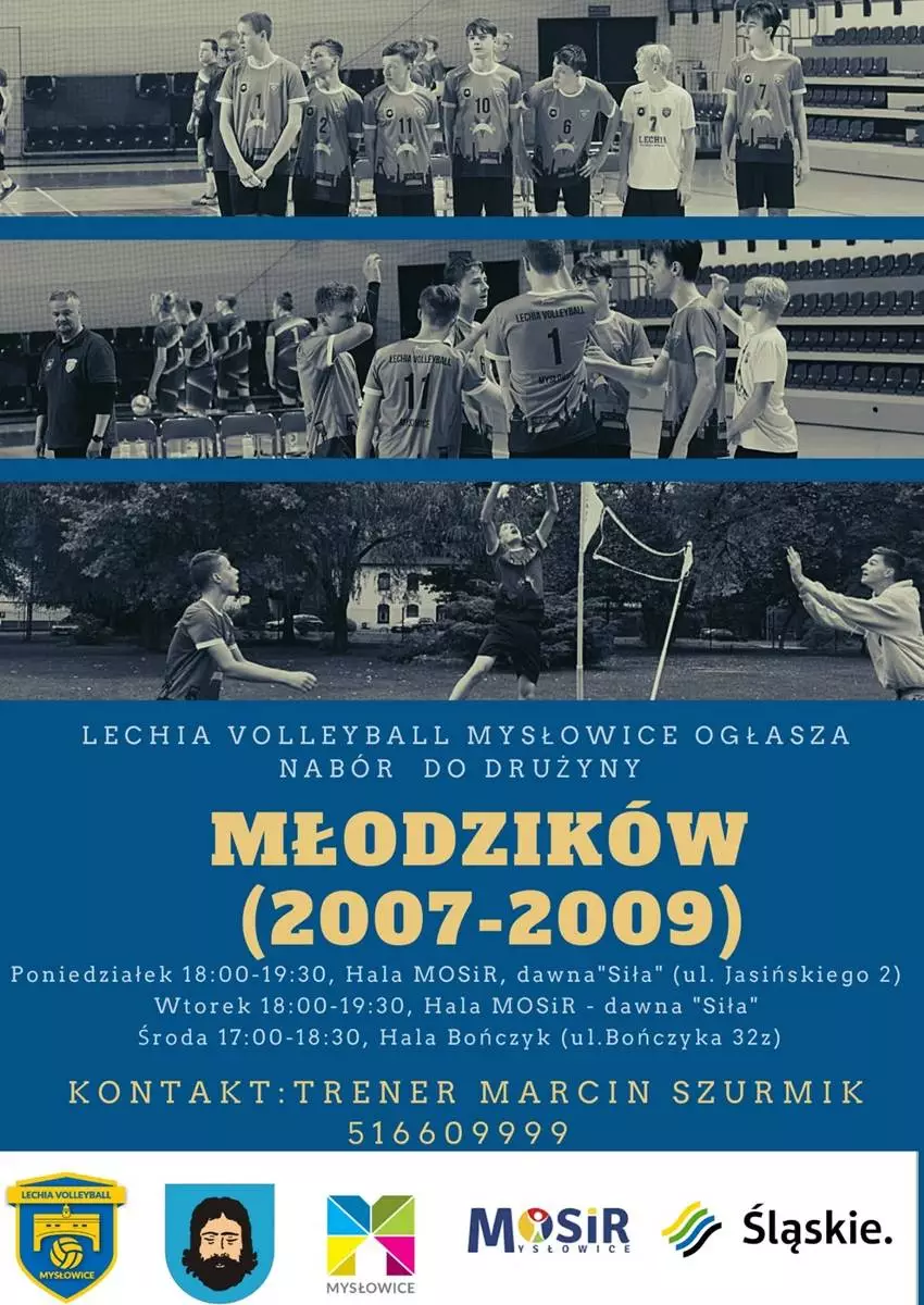 Lechia Volleyball Mysłowice ogłasza nabór do drużyny młodzików / fot. mat. org.