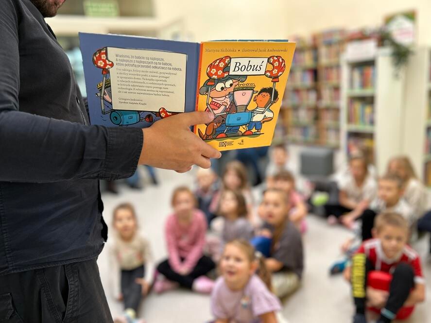 Mała książka – wielki uśmiech w Mysłowicach / fot. MBP Mysłowice