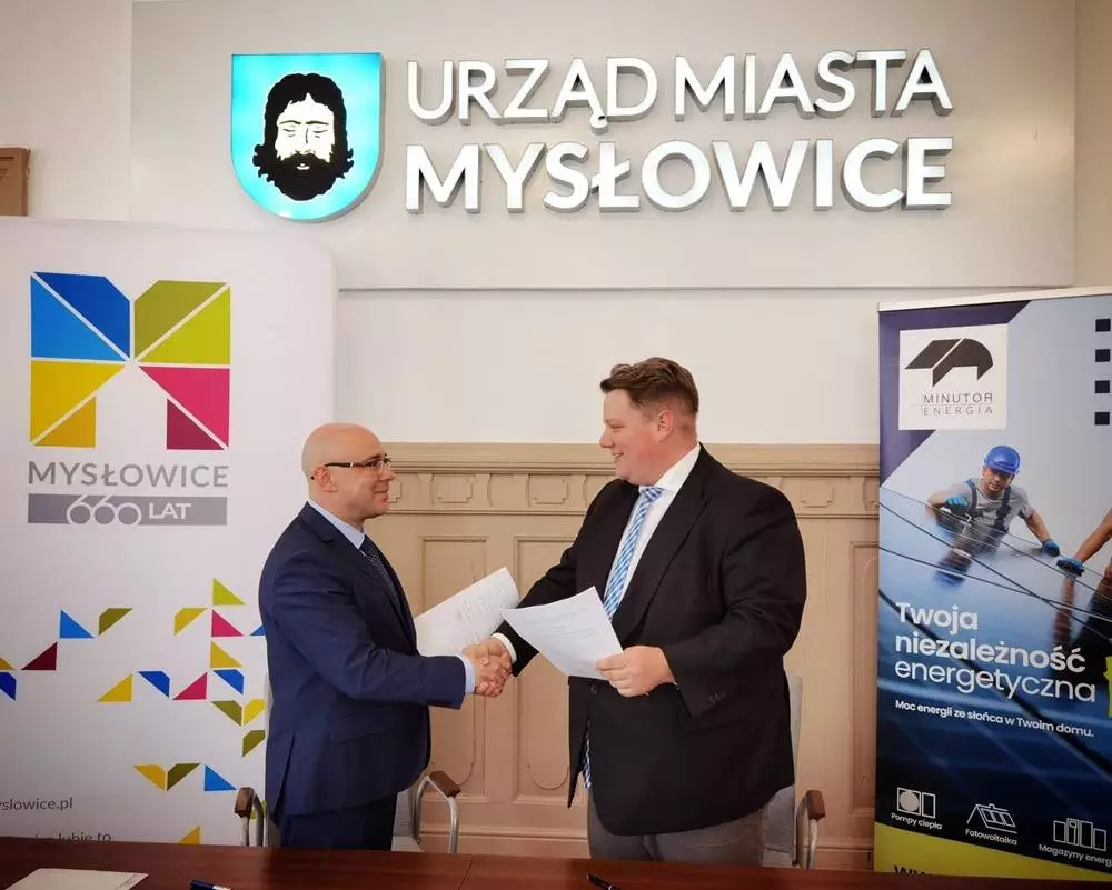 Miasto Mysłowice z Minutor Energia Sp. z o.o. powołują klaster energii / fot. UM Mysłowice
