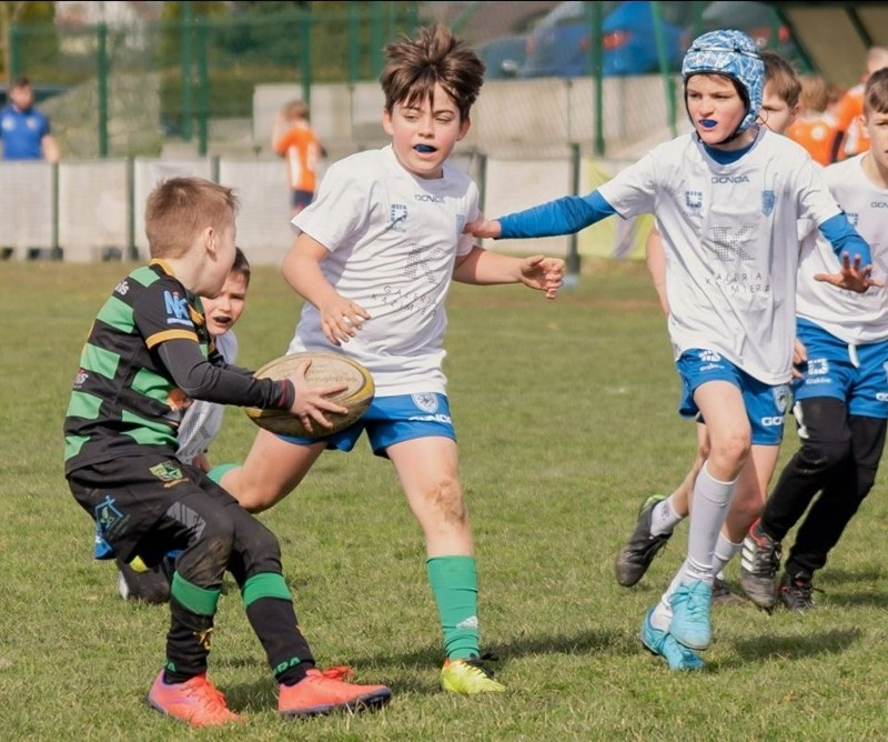 Młodzi rugbyści Mysłowic wybudzili się z zimowego snu i przepędzili zimę