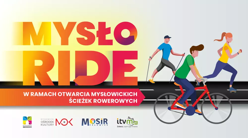 MYSŁO RIDE oficjalnym otwarciem budowy I etapu ścieżek rowerowych / fot. UM Mysłowice