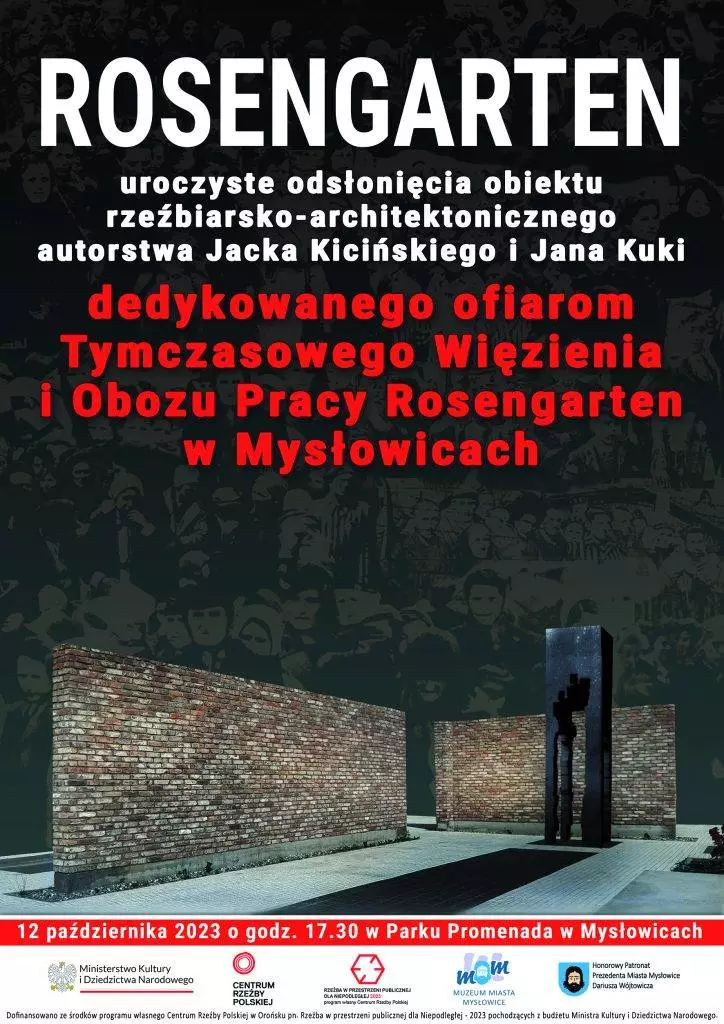 Mysłowice: Odsłonięcie obiektu rzeźbiarsko – architektonicznego w Parku Promenada / fot. UM Mysłowice