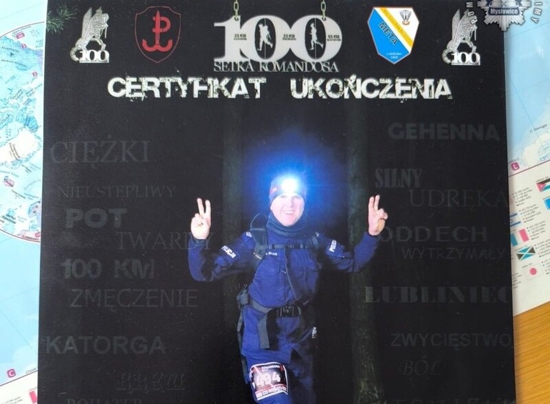 Mysłowicki policjant na podium w Setce Komandosa!
