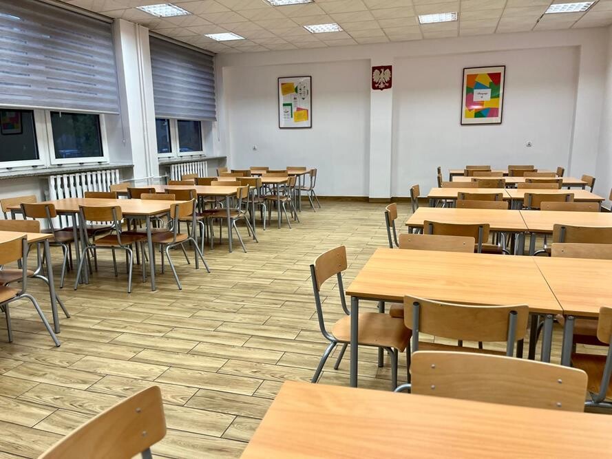 Nowa stołówka w Szkole Podstawowej nr 4 / fot. UM Mysłowice