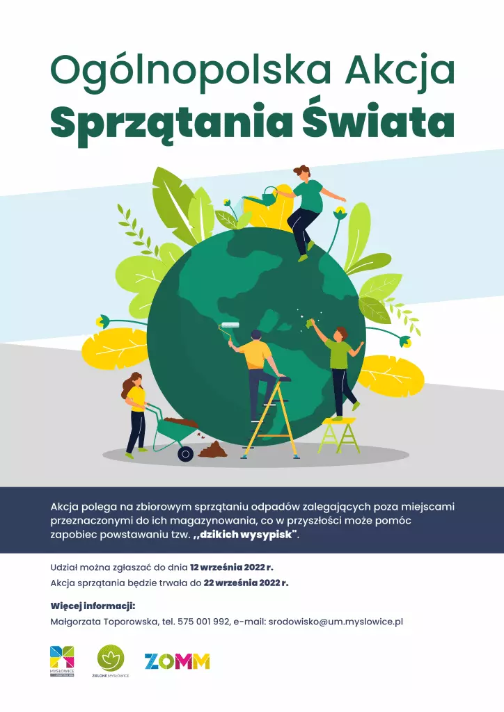 Ogólnopolska Akcja Sprzątania Świata / fot. UM Mysłowice