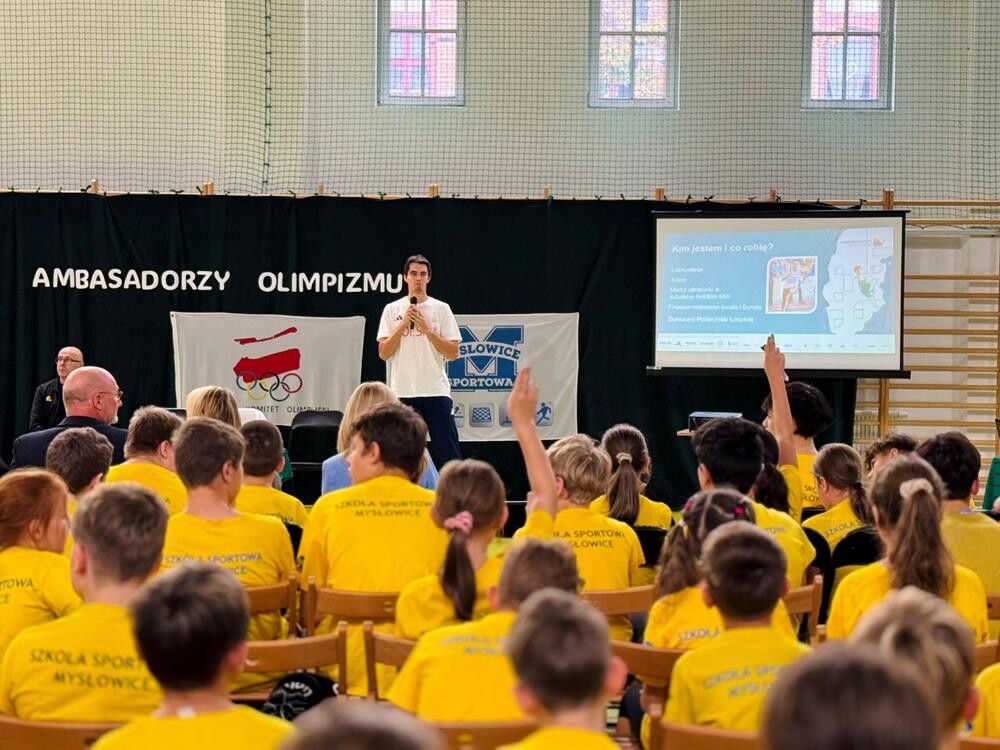 Olimpijczycy w Mysłowicach / fot. UM Mysłowice