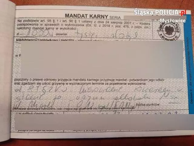 Podsumowanie działań "Bezpieczny Cyklista" / fot. KMP Mysłowice