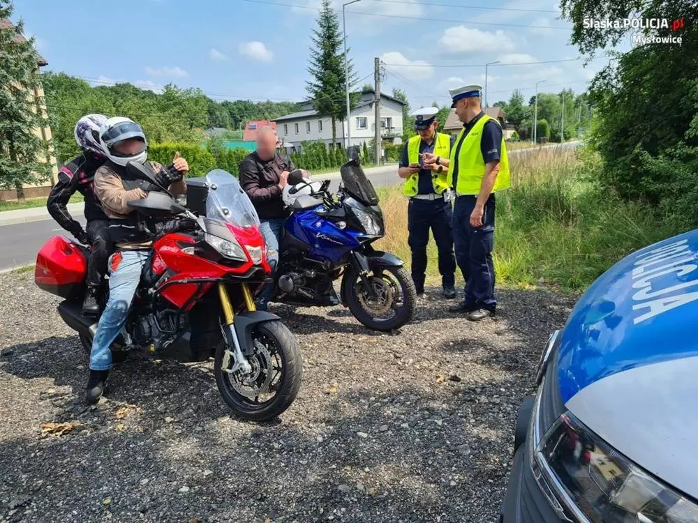 Podsumowanie policyjnej akcji "Motocykl i quad" / fot. KMP Mysłowice