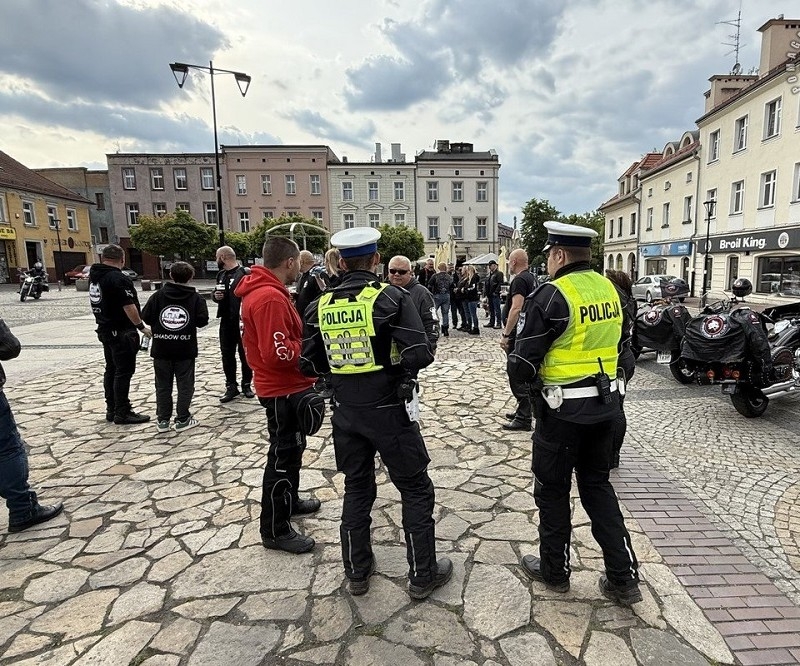 Policja i motocykliści wspólnie o bezpieczeństwie na mysłowickich drogach