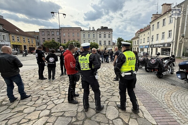 Policja i motocykliści wspólnie o bezpieczeństwie na mysłowickich drogach