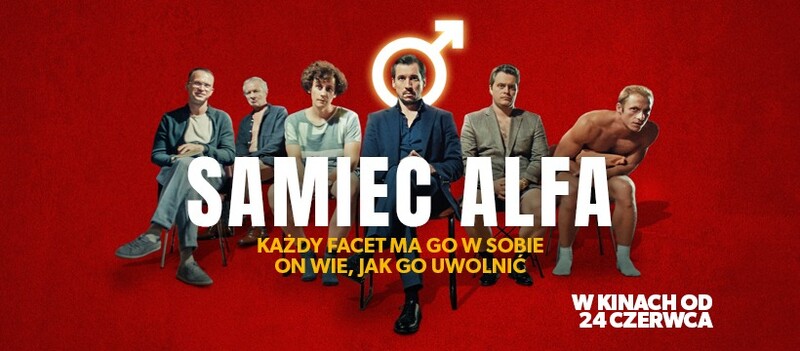 Przewrotna czarna komedia "Samiec Alfa" już niebawem w kinach