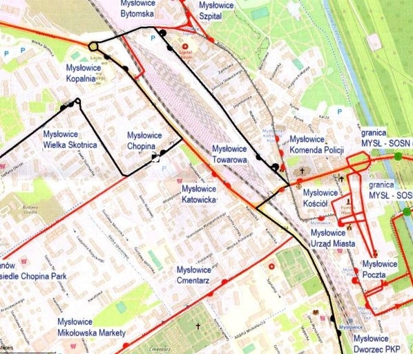 Przywrócenie stałej trasy linii autobusowej 292 w Mysłowicach