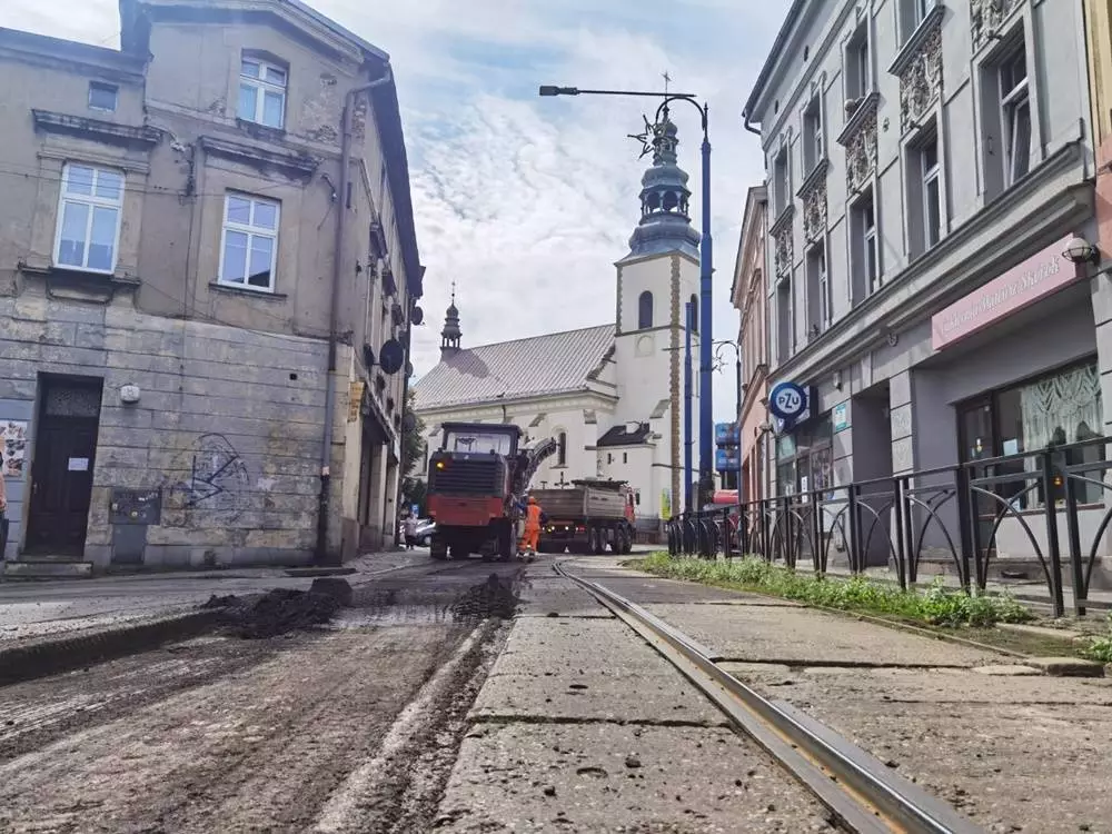 Ruszyła przebudowa linii tramwajowej nr 14 – zmiany w organizacji ruchu / fot. UM Mysłowice
