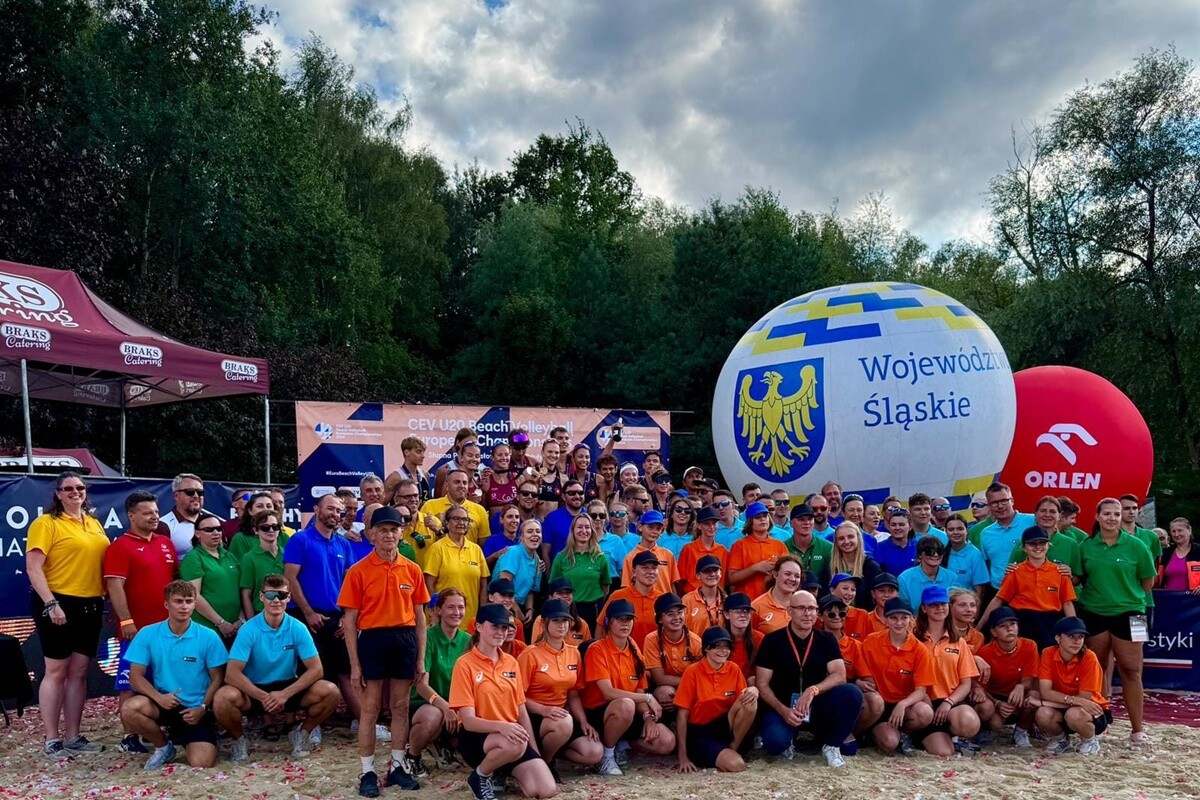 Mistrzostwa Europy - siatkówka plażowa / fot. FB UM Mysłowice