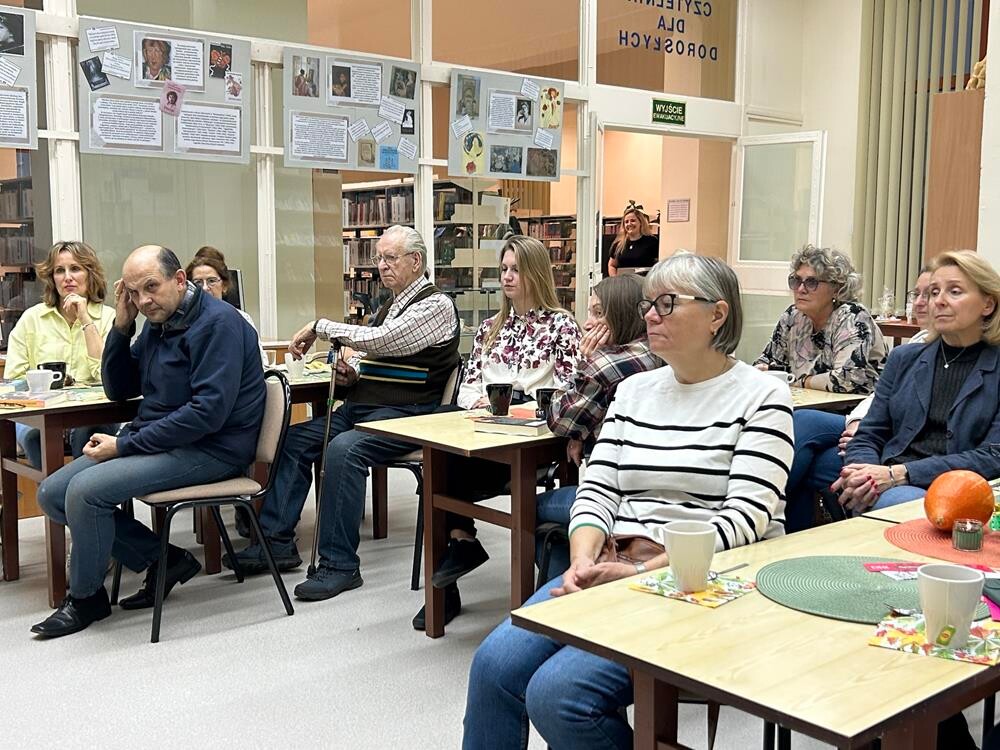 Spotkanie autorskie w MBP / fot. MBP Mysłowice