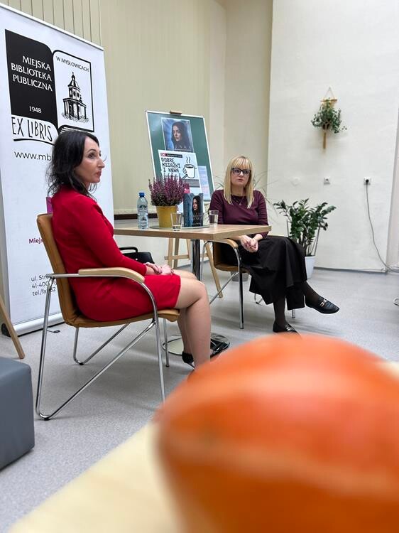 Spotkanie autorskie w MBP / fot. MBP Mysłowice