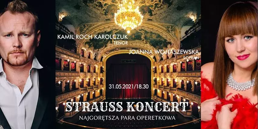 Strauss Koncert - najgorętsza para operetkowa w MOK / fot. MOK