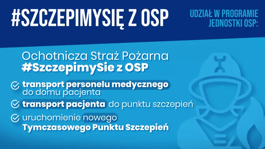 #SzczepimySię z OSP - wideokonferencja poświęcona realizacji programu / fot. OSP