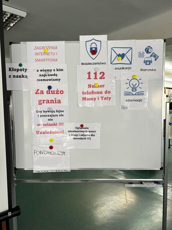 Warsztaty „Smartfon – przyjaciel czy wróg” / fot. MBP Mysłowice